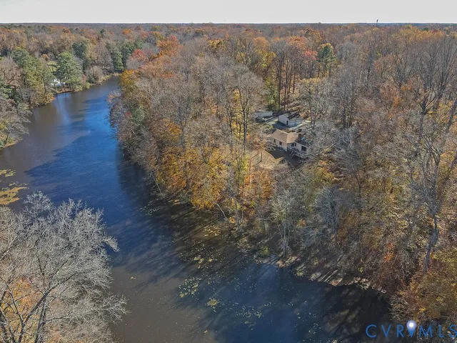 a backyard of a house