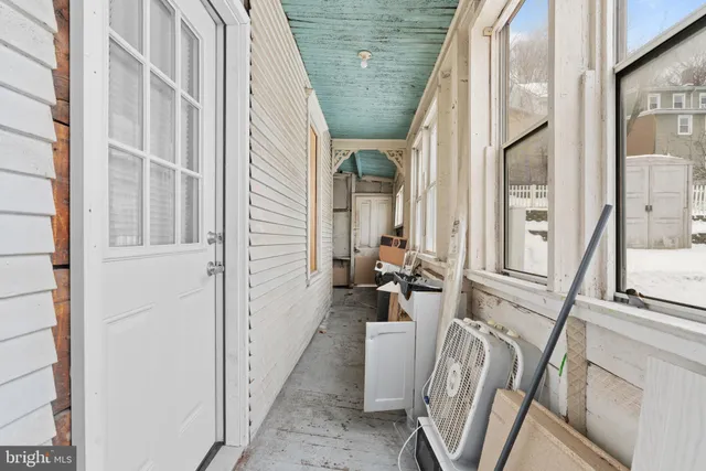 a view of an entryway with staircase