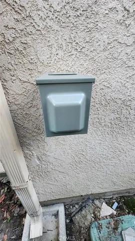 an aerial view of a house with a lake view