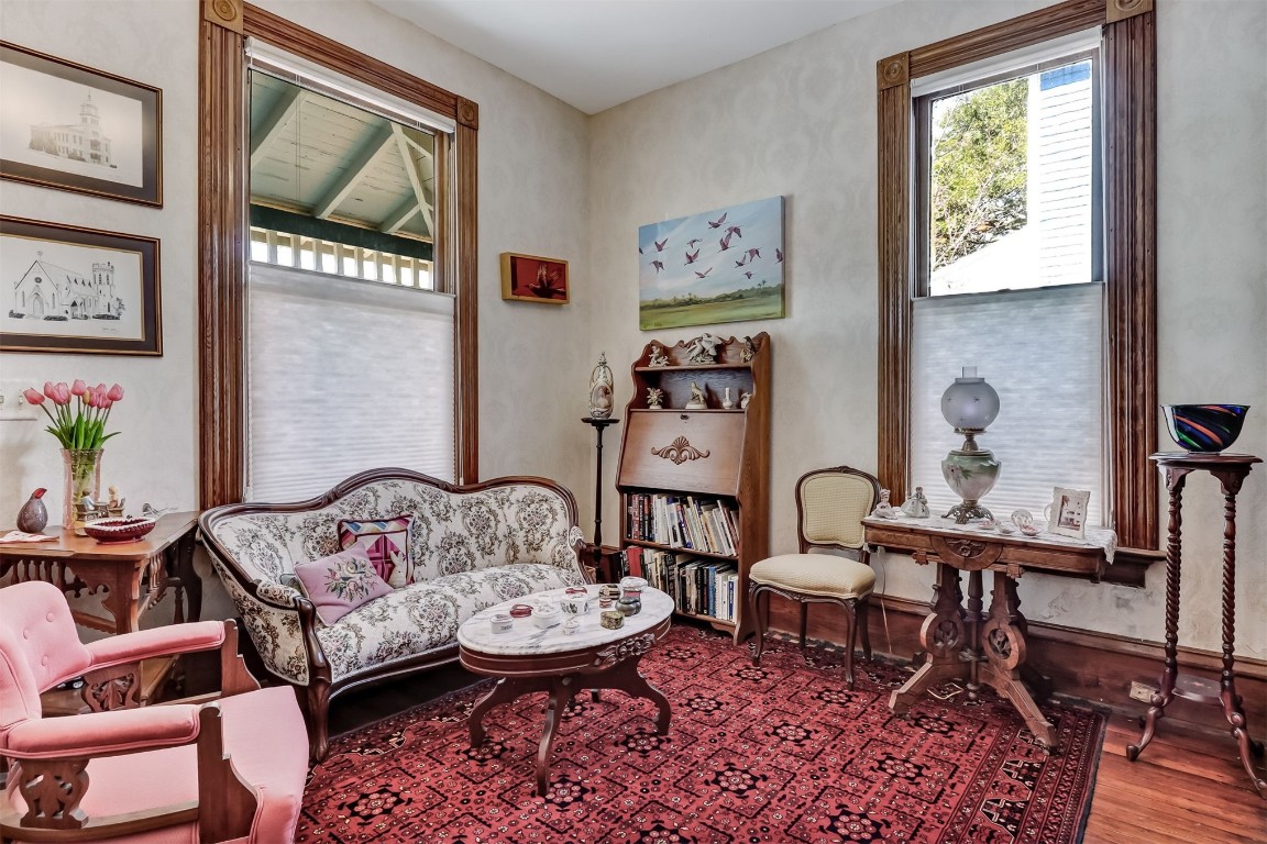22 North 4th Street Fernandina Beach, FL 32034 - Photo 11 of 100 This is the front left room as you walk into the home, and it is labeled Living Room.