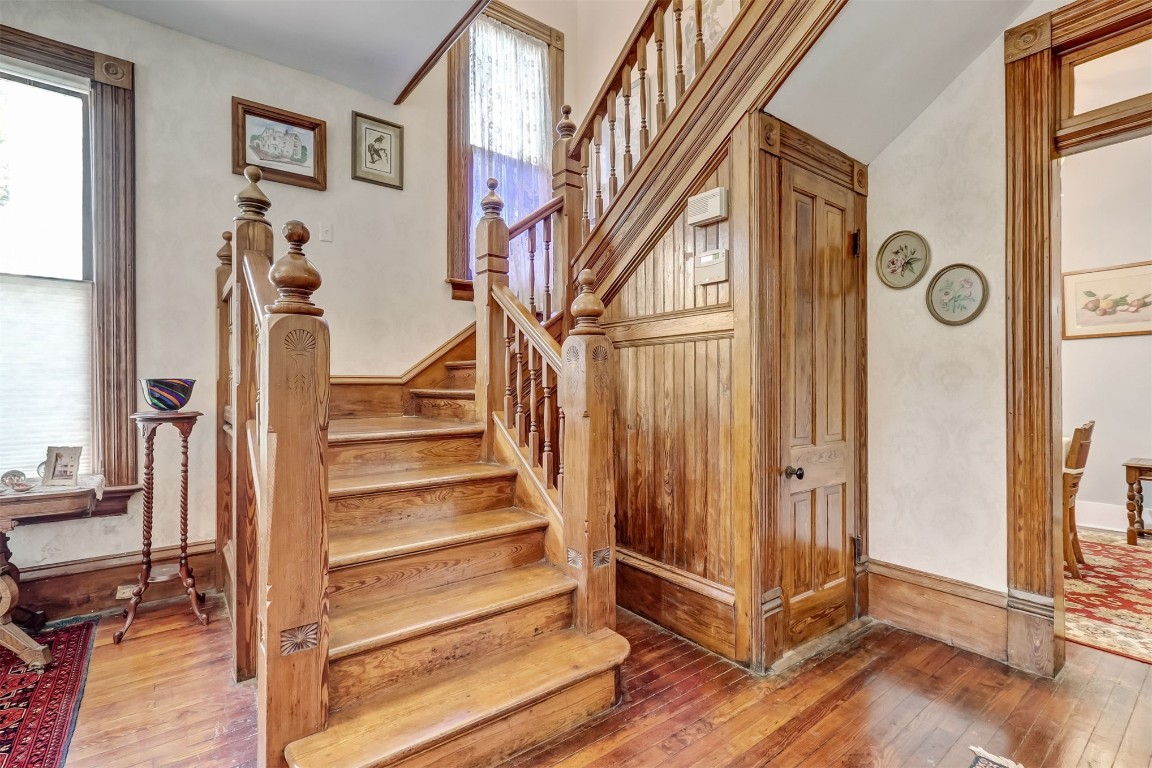 22 North 4th Street Fernandina Beach, FL 32034 - Photo 15 of 100 Oak stairwell at 22 N. 4th St.