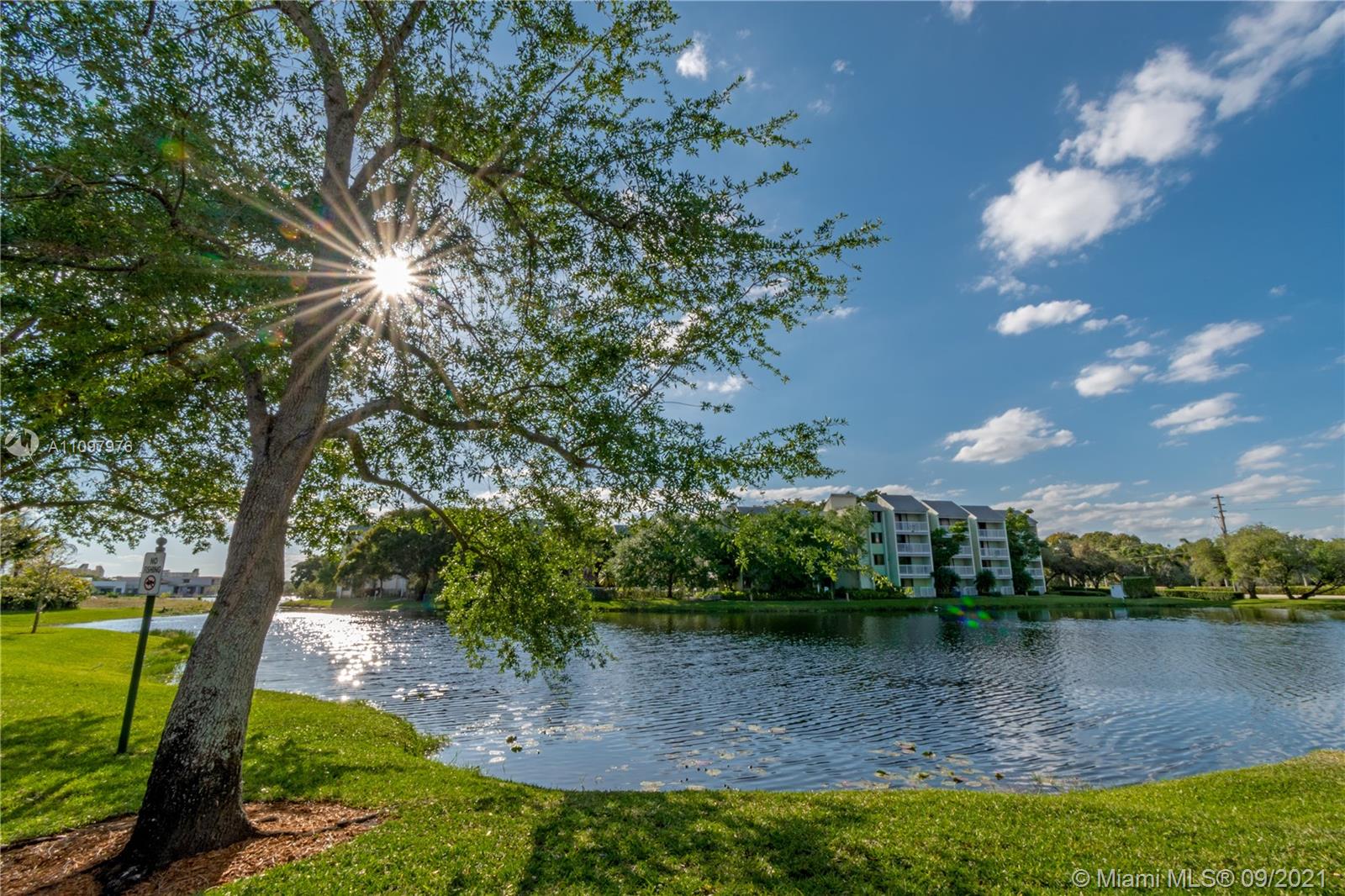 184 Riviera Circle, Unit 325 Weston, FL 33326 - Photo 21 of 27 a view of a lake with a yard