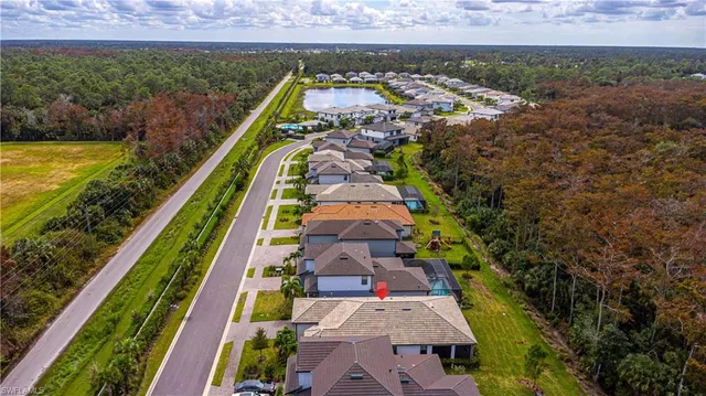 a view of swimming pool with a yard