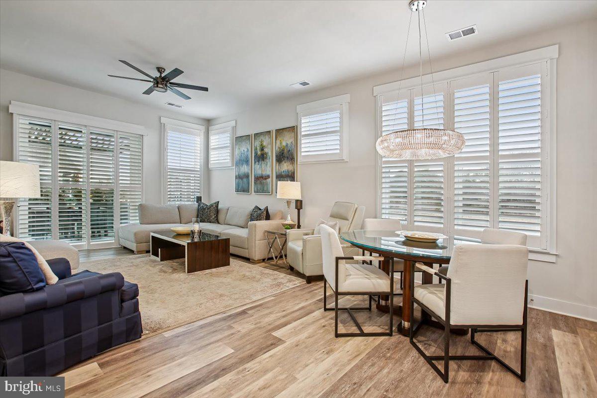 25635 Not Forgotten Terrace Chantilly, VA 20152 - Photo 11 of 59 dining area connecting to kitchen and living room