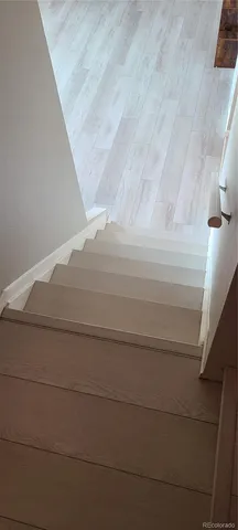 a close view of closet