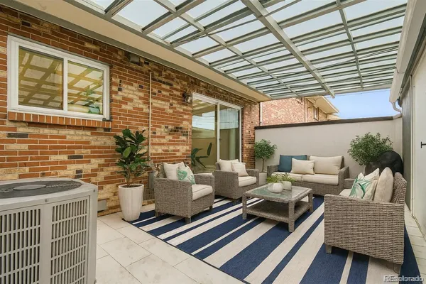 a view of front door