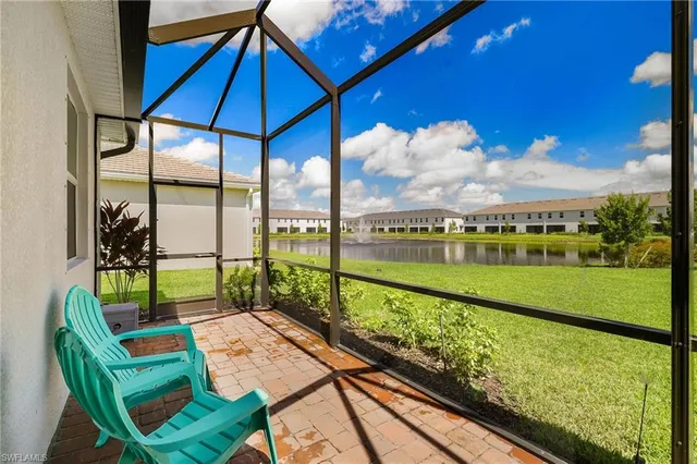 a view of an outdoor sitting area