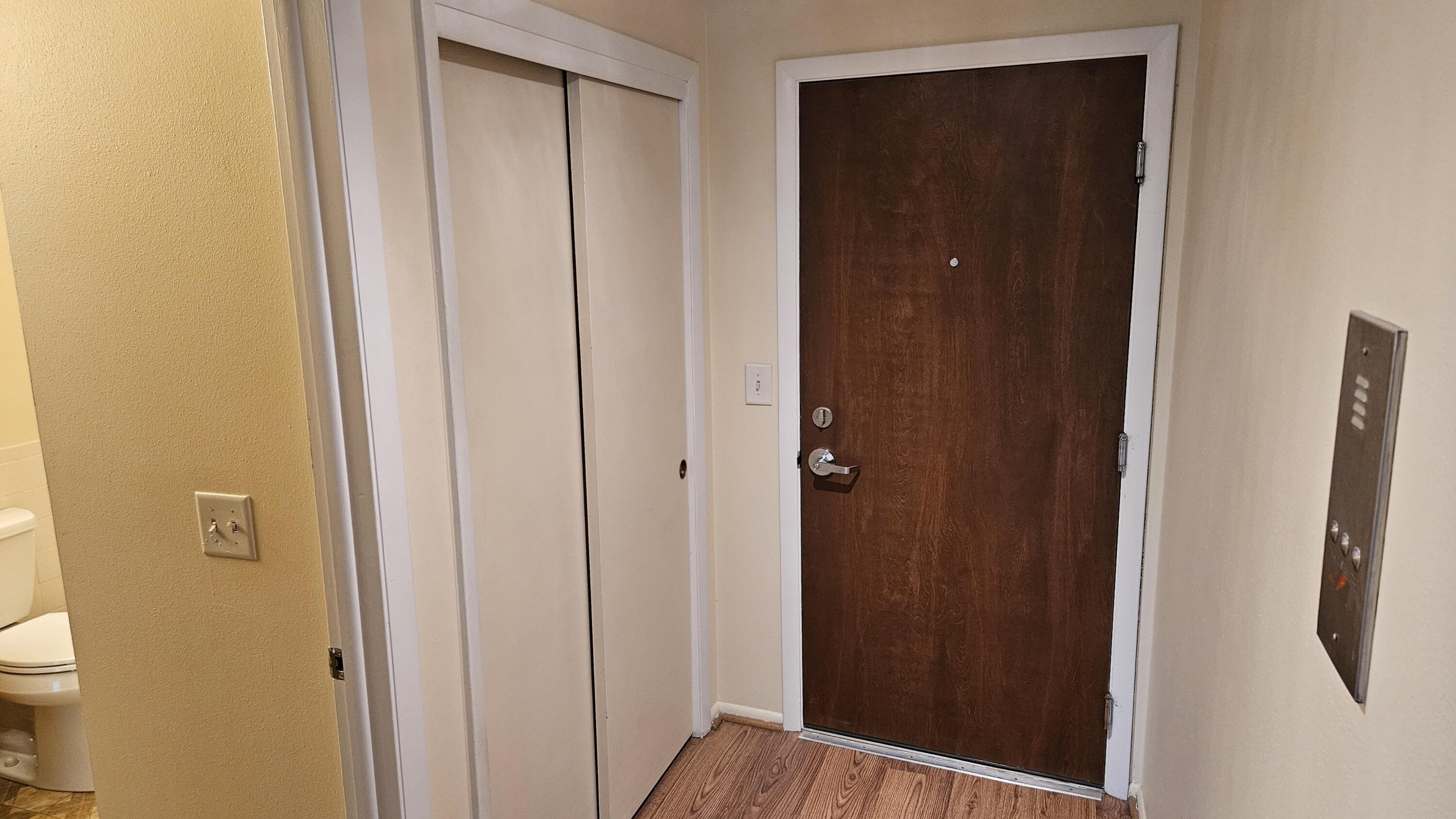 9500 North Green Bay Road, Unit 301 Brown Deer, WI 53209 - Photo 23 of 28 Front entryway with closet.