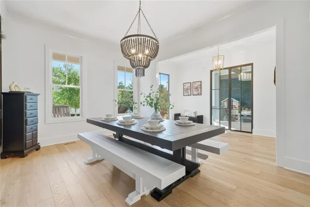 a bedroom with a bed and a cabinets
