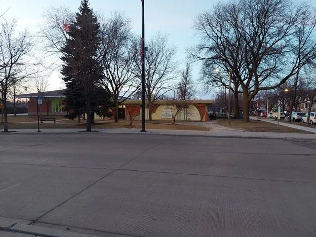 a view of road with trees