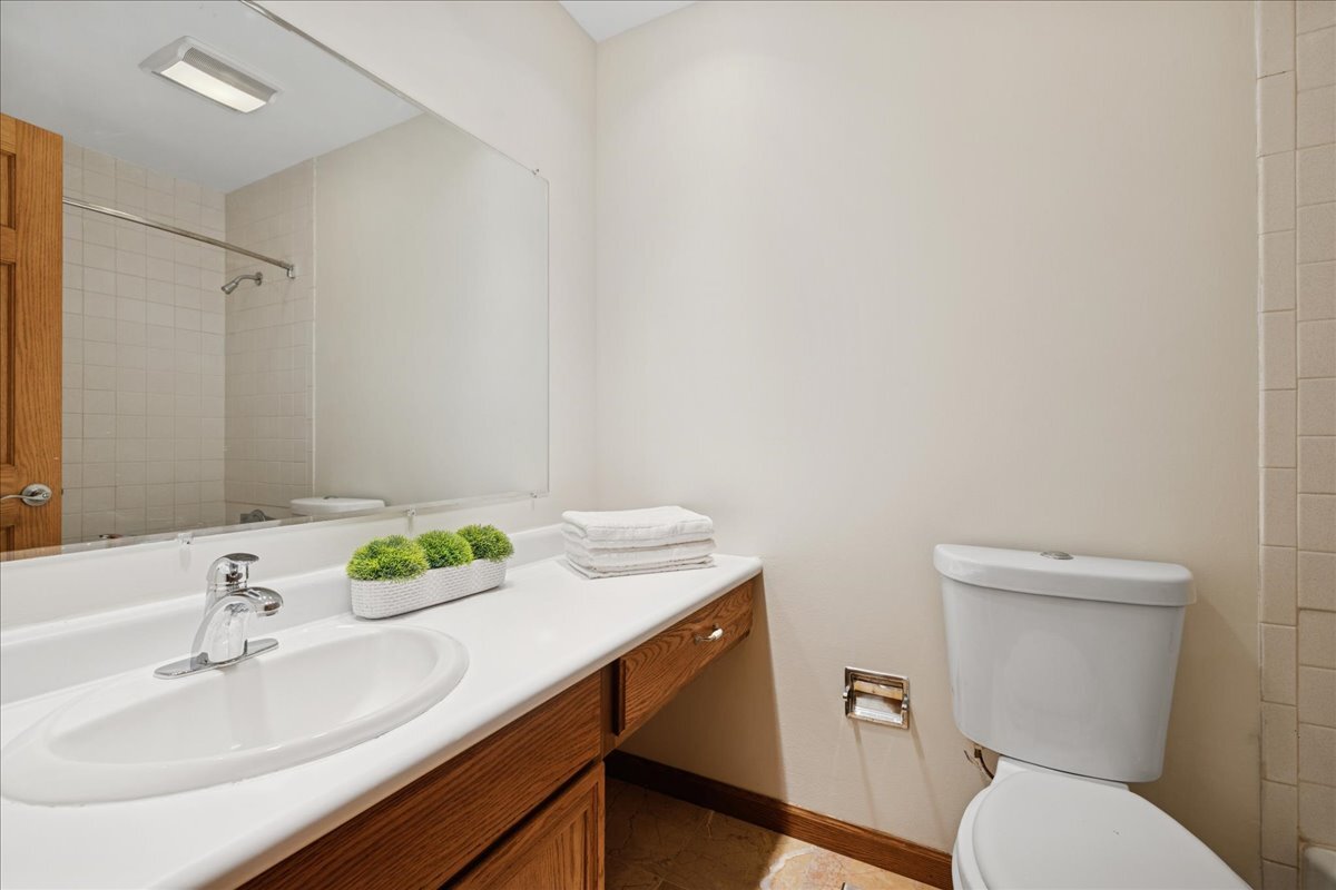 612 White Pine Road Buffalo Grove, IL 60089 - Photo 14 of 24 a bathroom with a sink toilet and a mirror