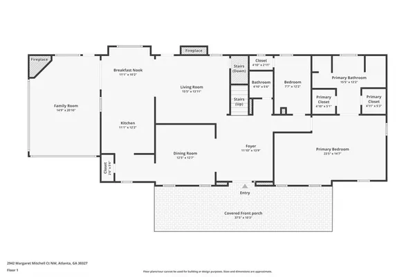 a picture of a floor plan