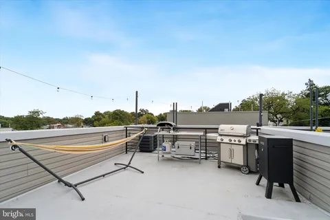 a terrace view with seating space