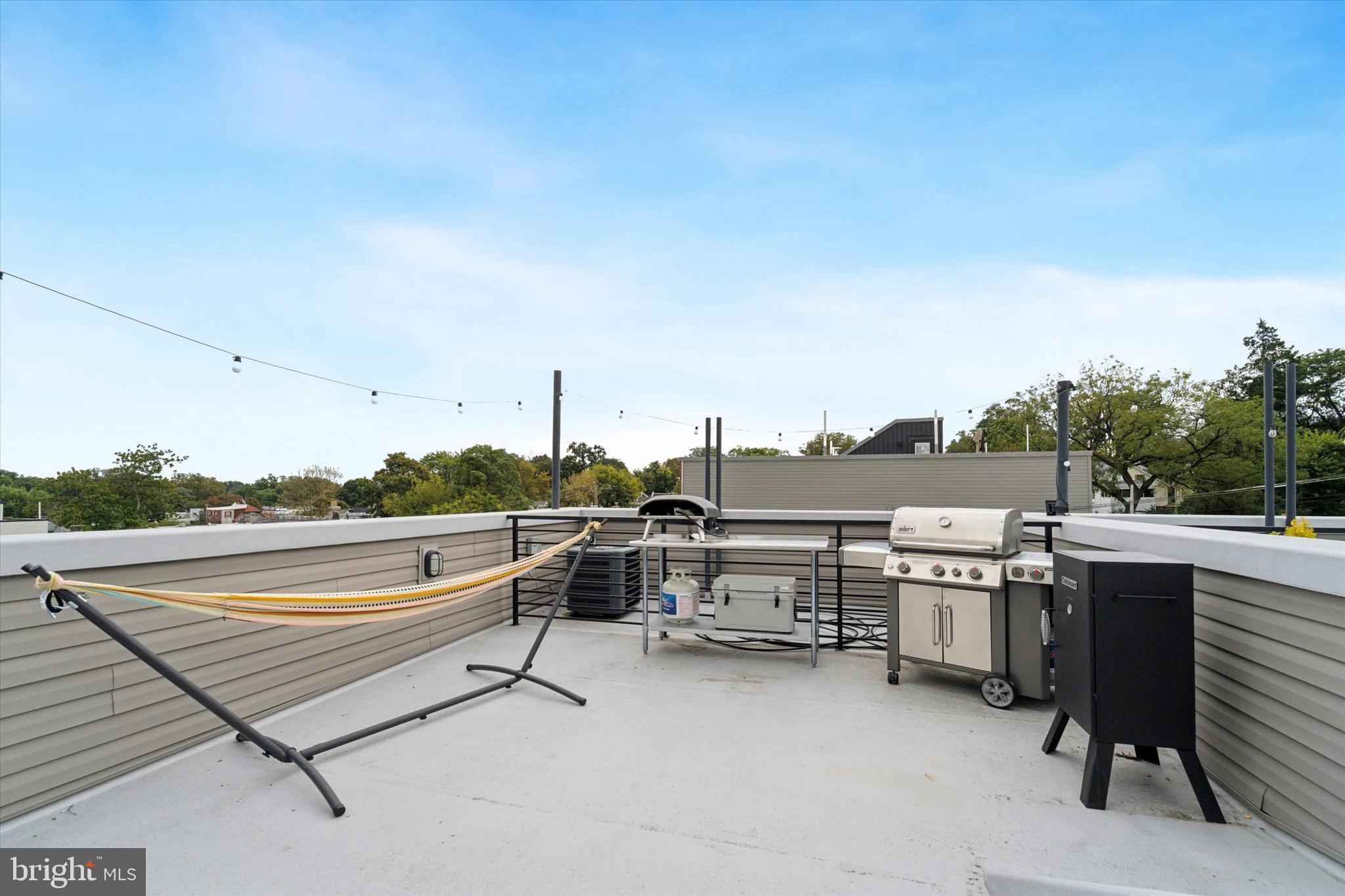 73 East Sharpnack Street Philadelphia, PA 19119 - Photo 39 of 50 a view of terrace with seating space and barbeque oven