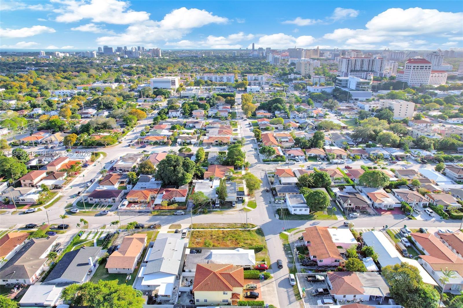 345 Southwest 36th Avenue Miami, FL 33135 - Photo 10 of 13 an aerial view of residential houses with outdoor space