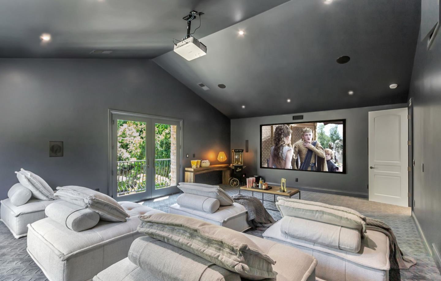 15681 Kennedy Road Los Gatos, CA 95032 - Photo 110 of 155 a living room with furniture and a large window