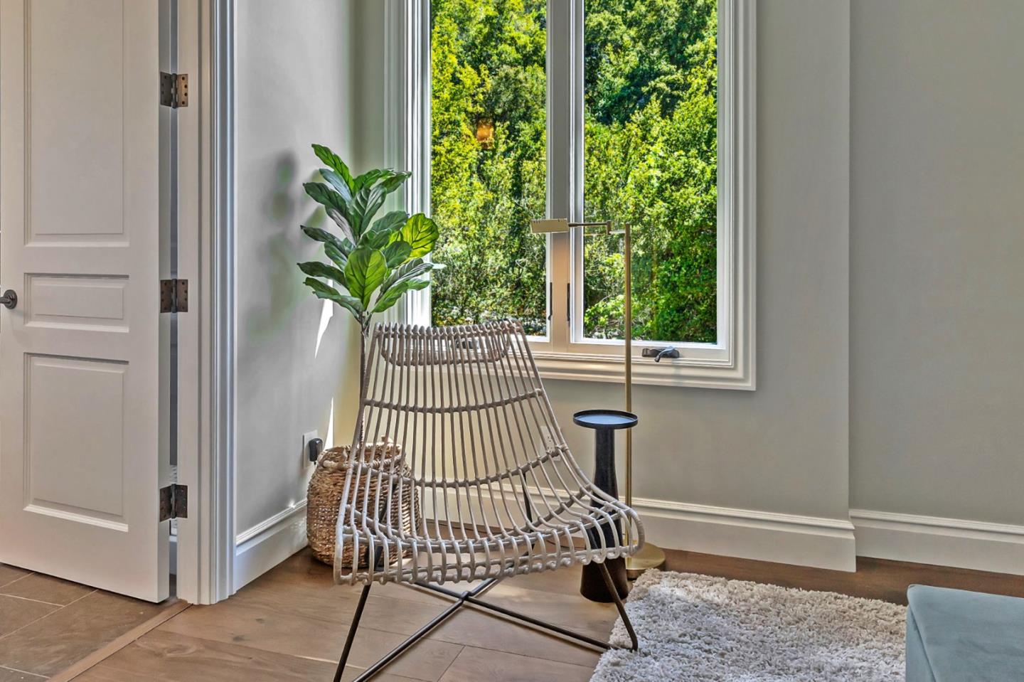 15681 Kennedy Road Los Gatos, CA 95032 - Photo 73 of 155 a view of a bedroom with a porch and furniture