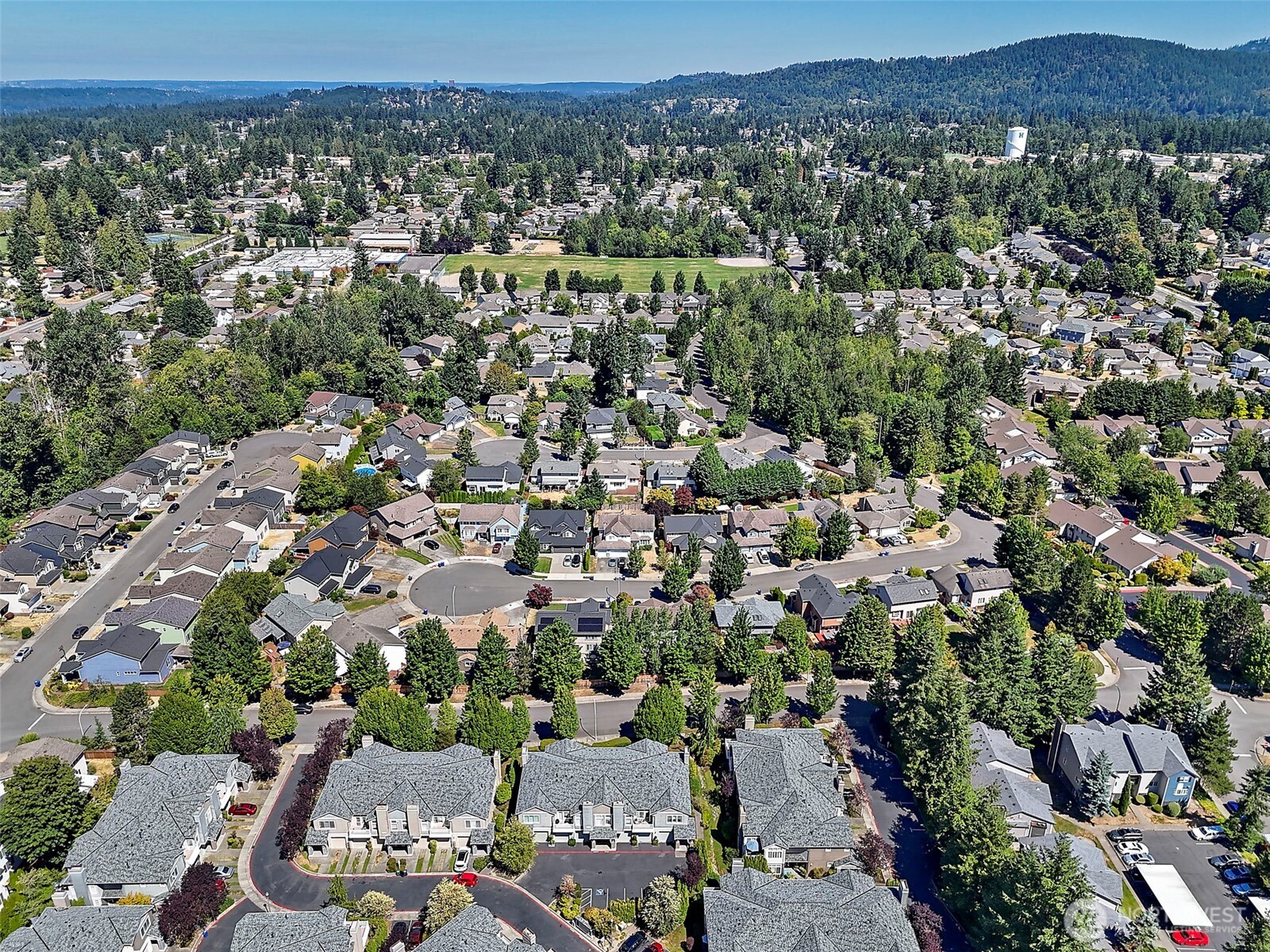 4316 Northeast 5th Court, Unit 106 Renton, WA 98059 - Photo 33 of 35 an aerial view of a city