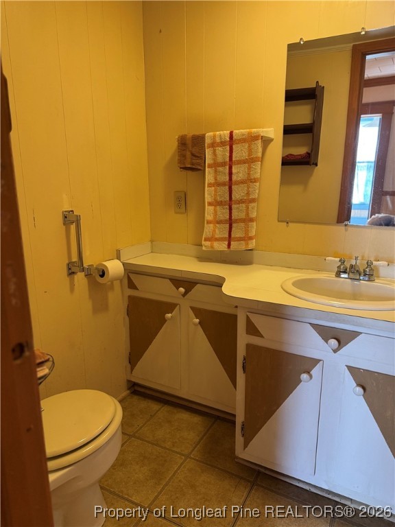 159 Zimmerman Road Sanford, NC 27330 - Photo 19 of 21 a bathroom with a sink a toilet and mirror