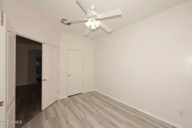 wooden floor in an empty room