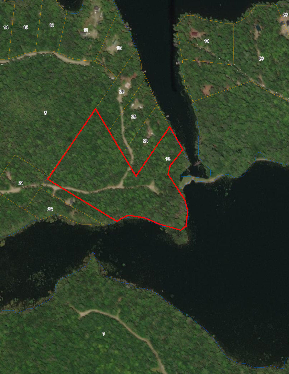 Tbd Tbd Wheeler Road Lincoln, ME 04457 - Photo 12 of 19 Map