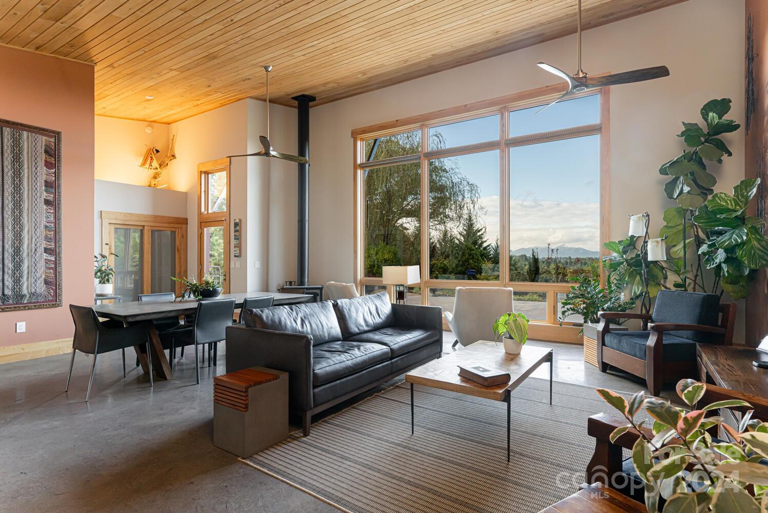265 Alexander Road Alexander, NC 28701 - Photo 8 of 48 a outdoor living space with furniture and a potted plants