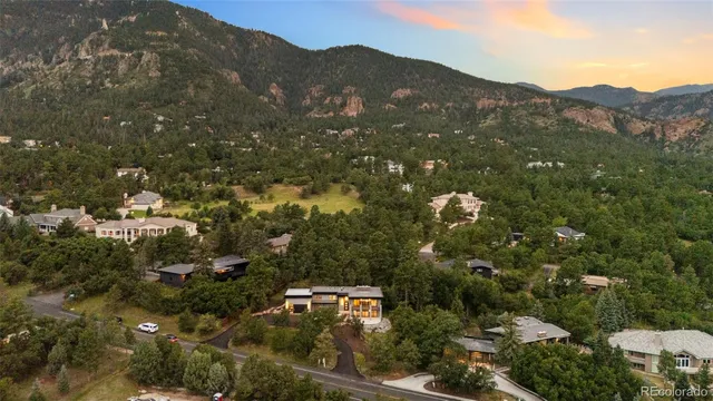 view of city and mountain