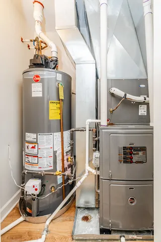 a room with gym equipment