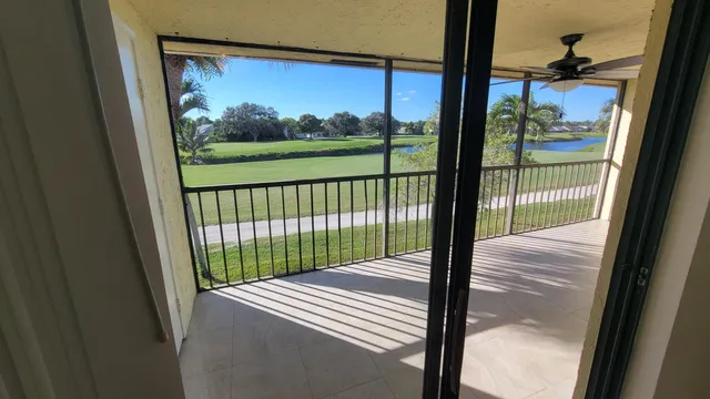 a view of balcony and deck