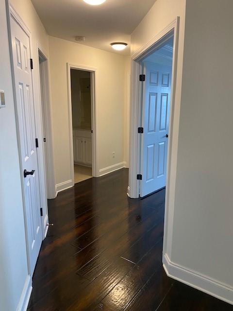 3761 Falls Trail Winston, GA 30187 - Photo 31 of 45 a view of a hallway with wooden floor