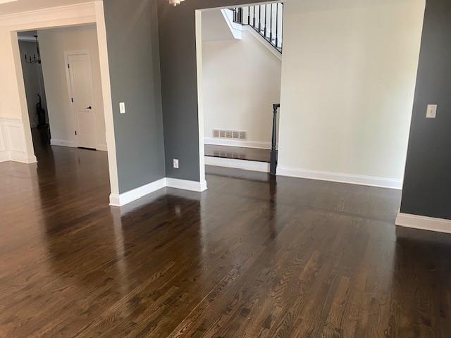 3761 Falls Trail Winston, GA 30187 - Photo 8 of 45 an empty room with wooden floor and entrance