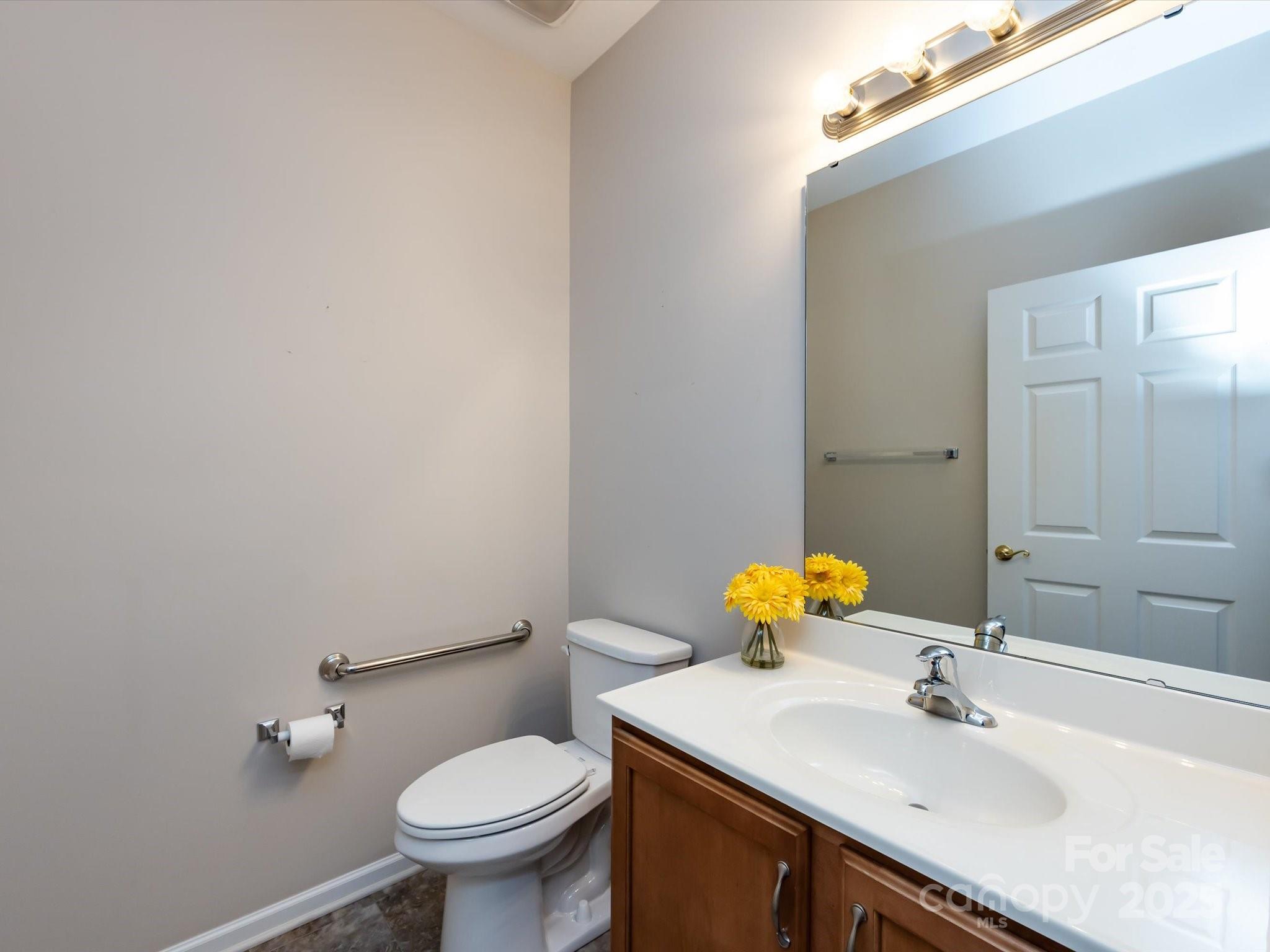 864 Ledgestone Court Fort Mill, SC 29708 - Photo 24 of 30 a bathroom with a sink toilet and mirror