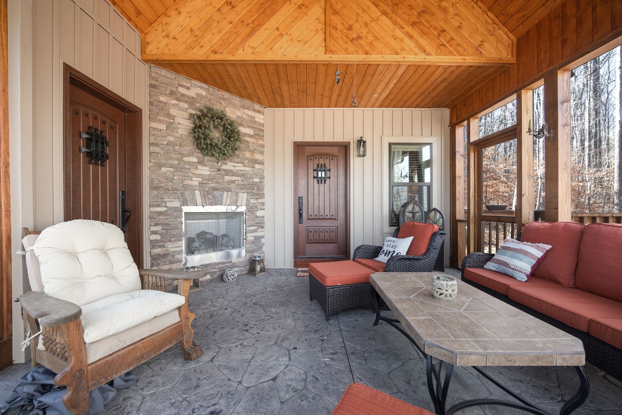 354 Mountain Farms Road Signal Mountain, TN 37377 - Photo 42 of 74 a living room with furniture and a large window