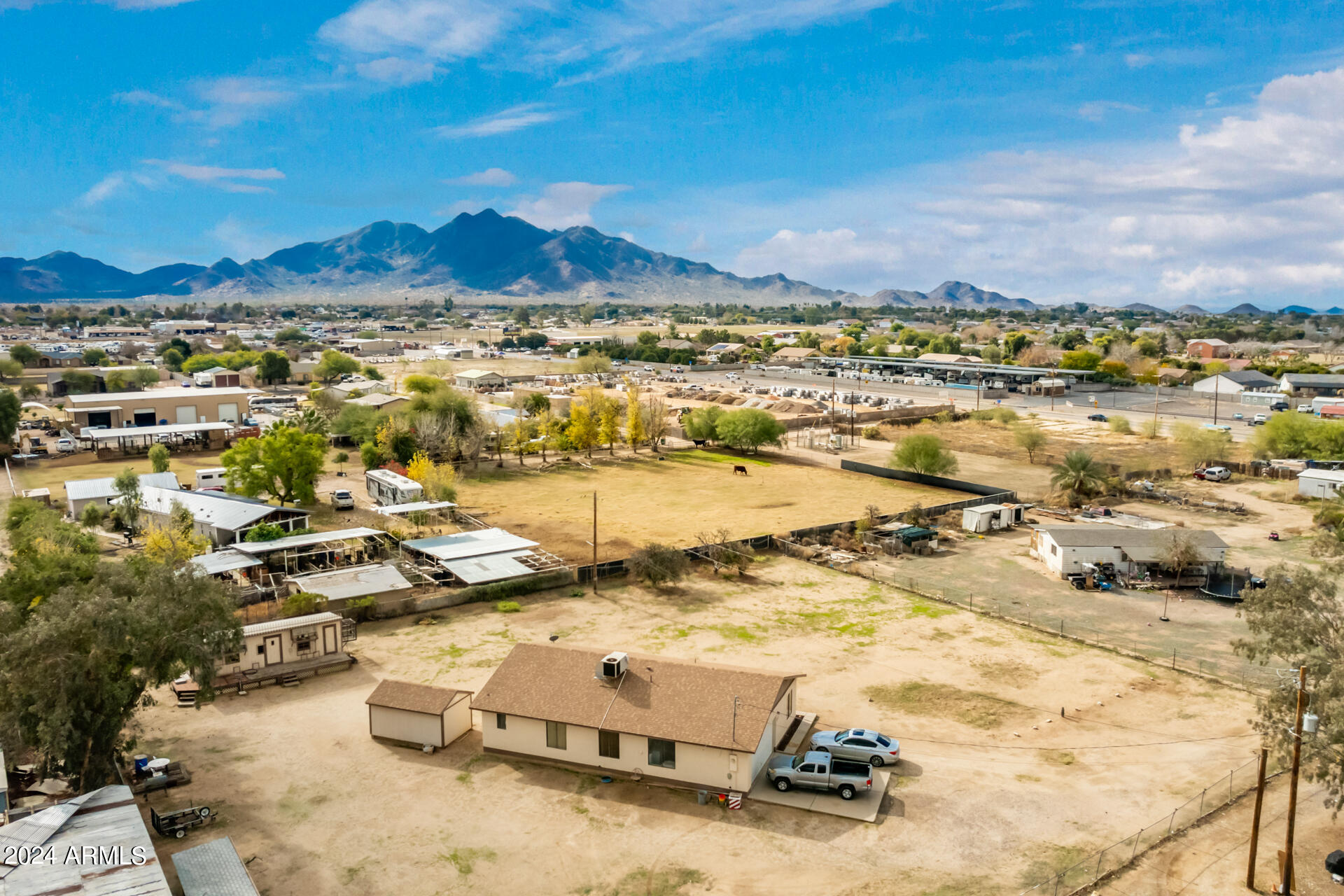 25317 South Power Road Queen Creek, AZ 85142 - Photo 35 of 36 Southwest View Aerial