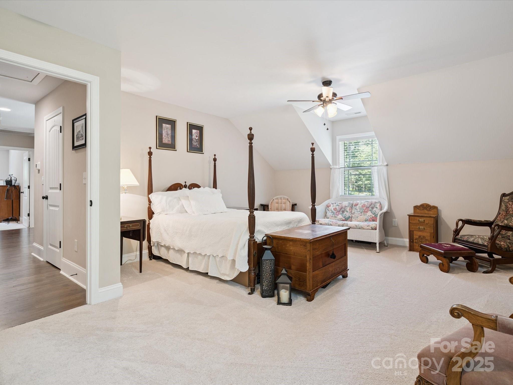 820 King Road Clover, SC 29710 - Photo 24 of 48 a spacious bedroom with a bed furniture and a window