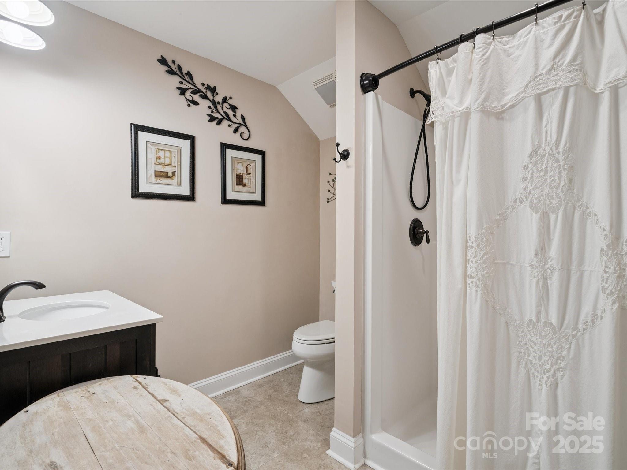 820 King Road Clover, SC 29710 - Photo 25 of 48 a bathroom with a toilet and a shower