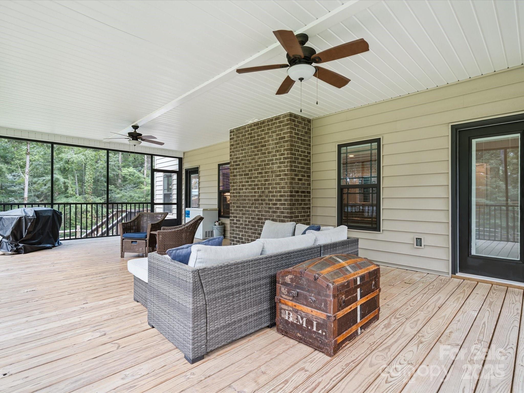 820 King Road Clover, SC 29710 - Photo 30 of 48 a living room with furniture and a fireplace