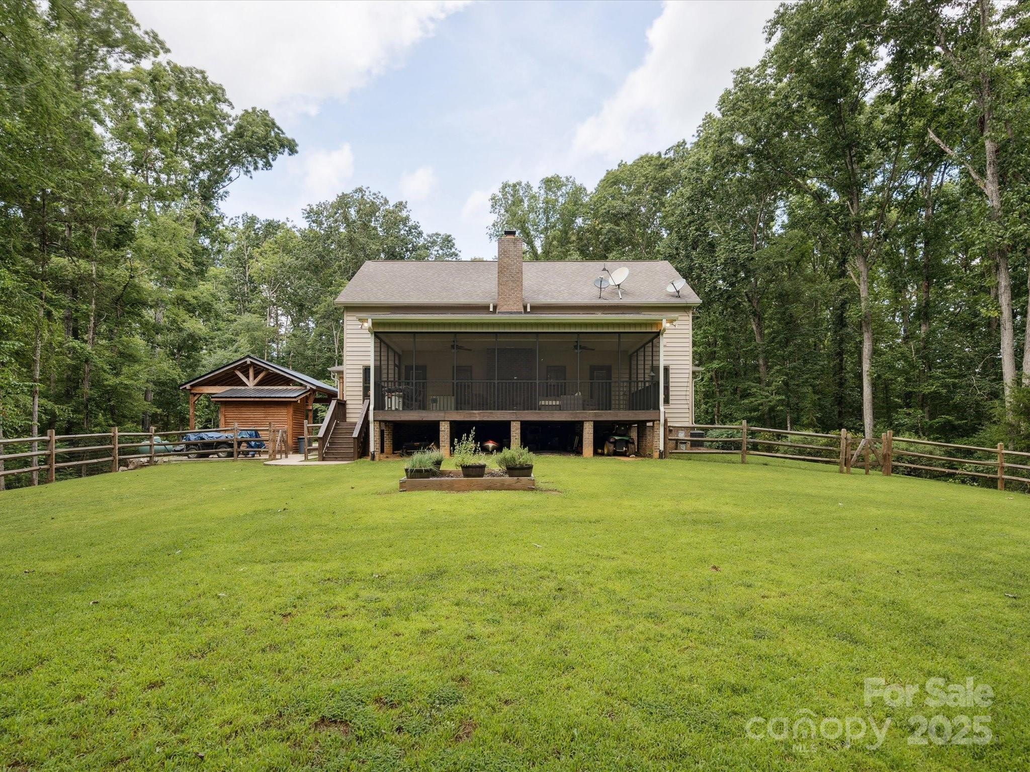 820 King Road Clover, SC 29710 - Photo 35 of 48 a front view of a house with a garden