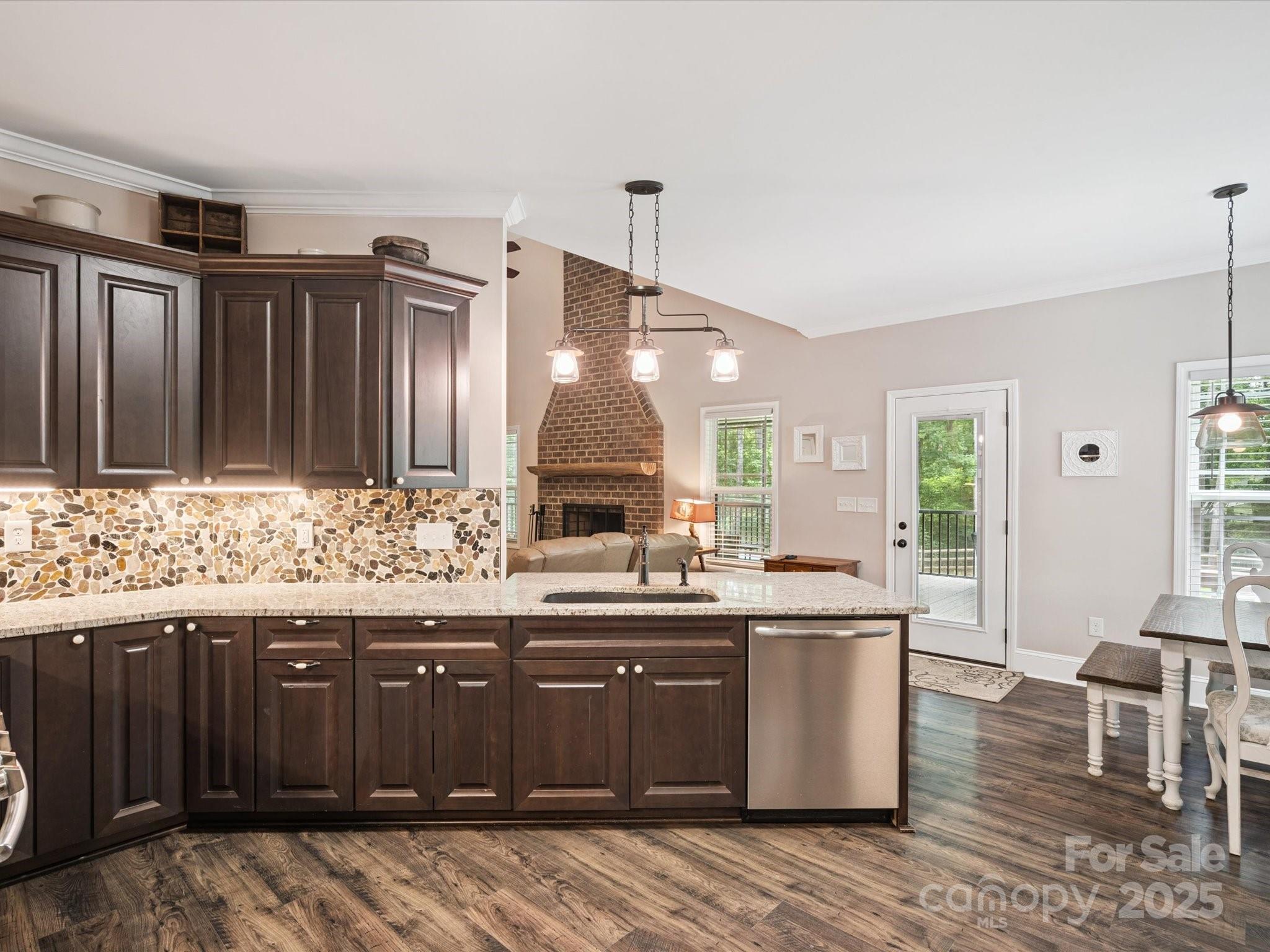 820 King Road Clover, SC 29710 - Photo 10 of 48 a kitchen with a sink and cabinets