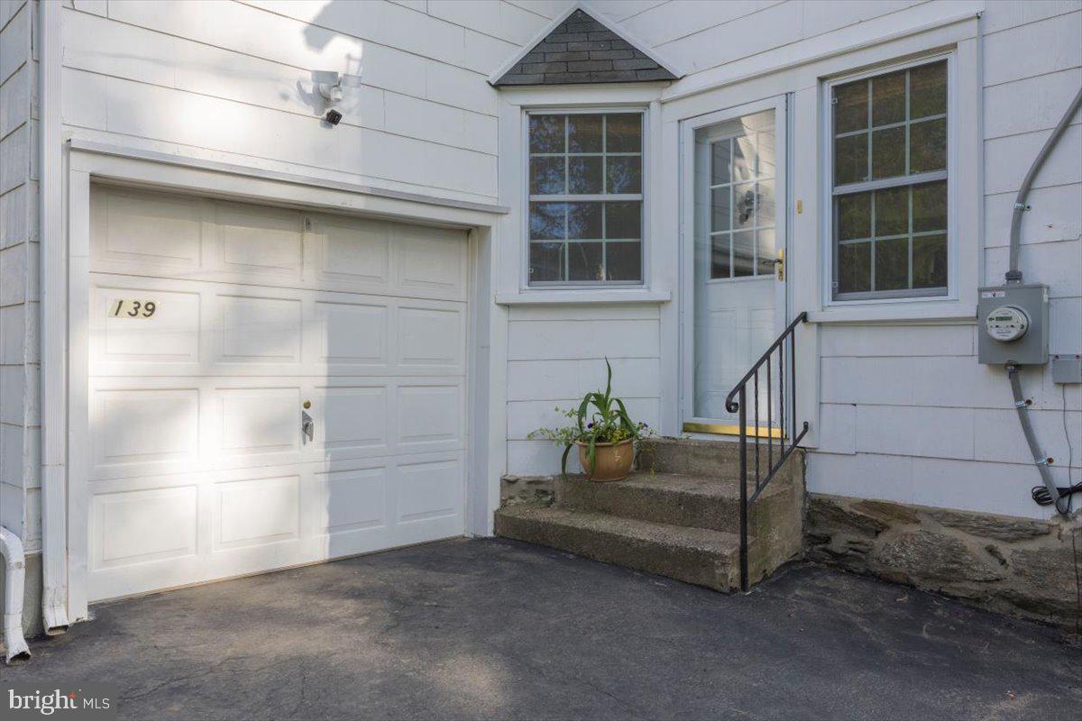 139 Henley Road Wynnewood, PA 19096 - Photo 39 of 46 Back Door and Garage
