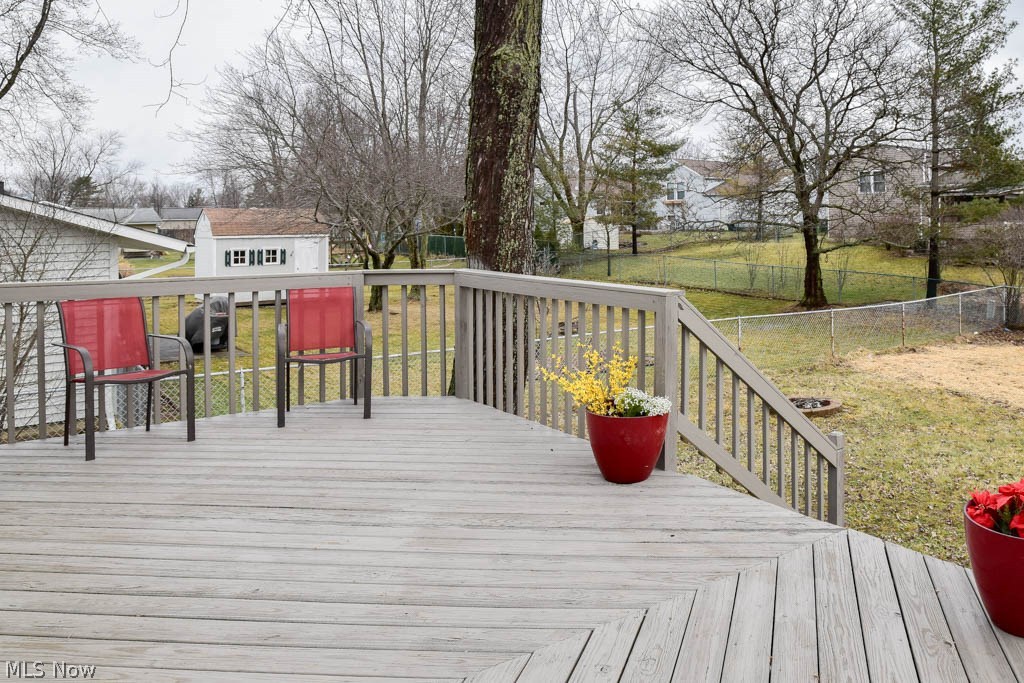 5377 Young Road Stow, OH 44224 - Photo 18 of 21 Recently painted deck!