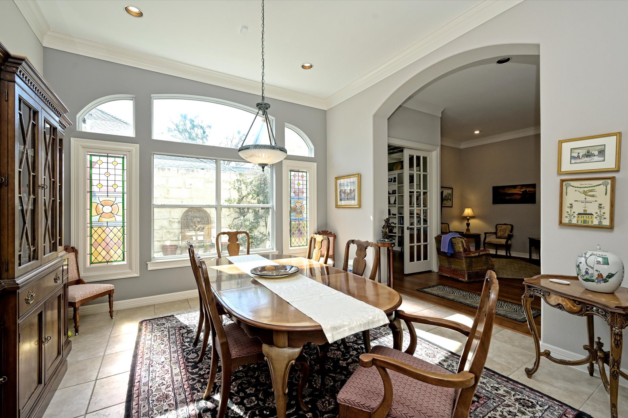 4912 Interlachen Lane Austin, TX 78747 - Photo 5 of 39 a view of a dining room with furniture window and outside view