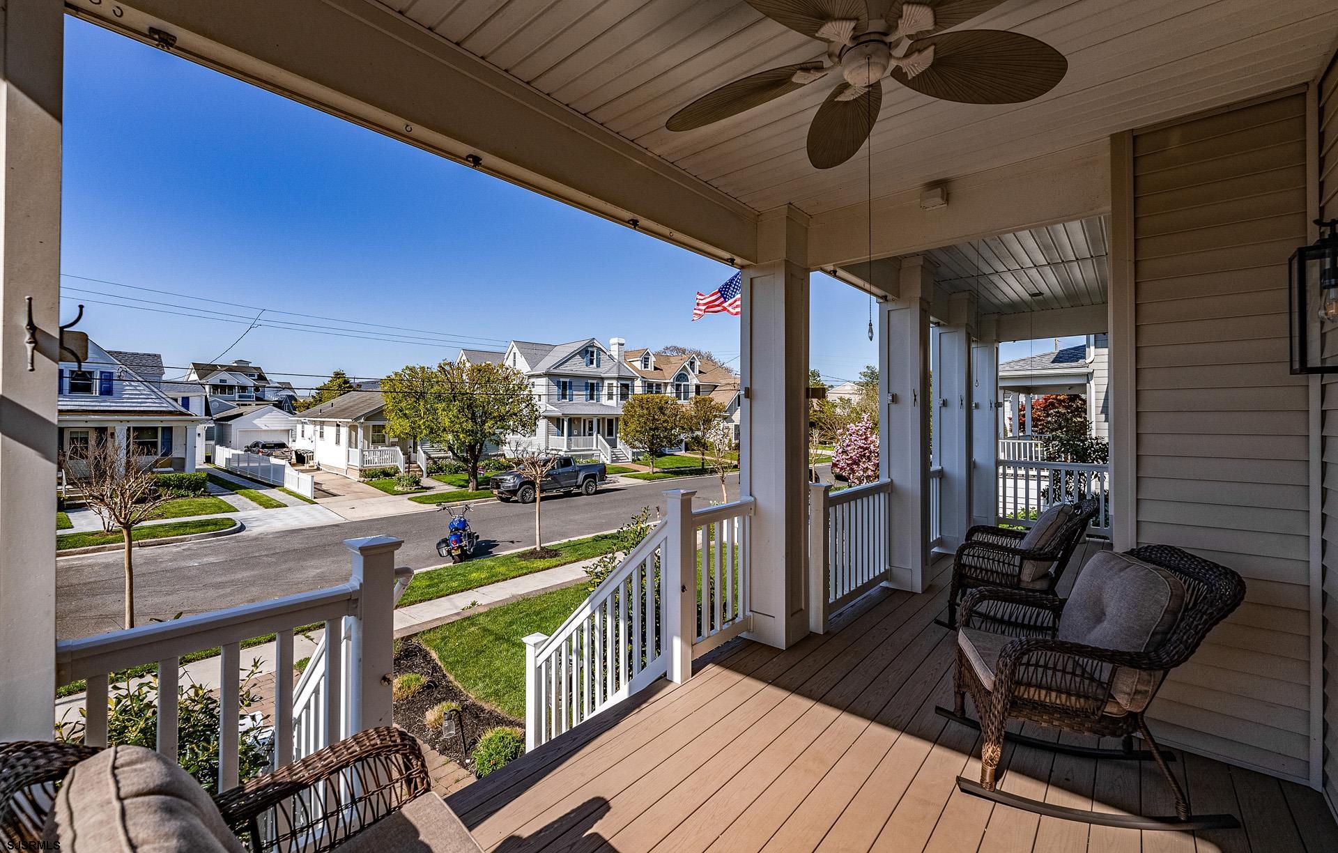 225 West Inlet Road Ocean City, NJ 08226 - Photo 3 of 56 a view of a chairs and table in a patio
