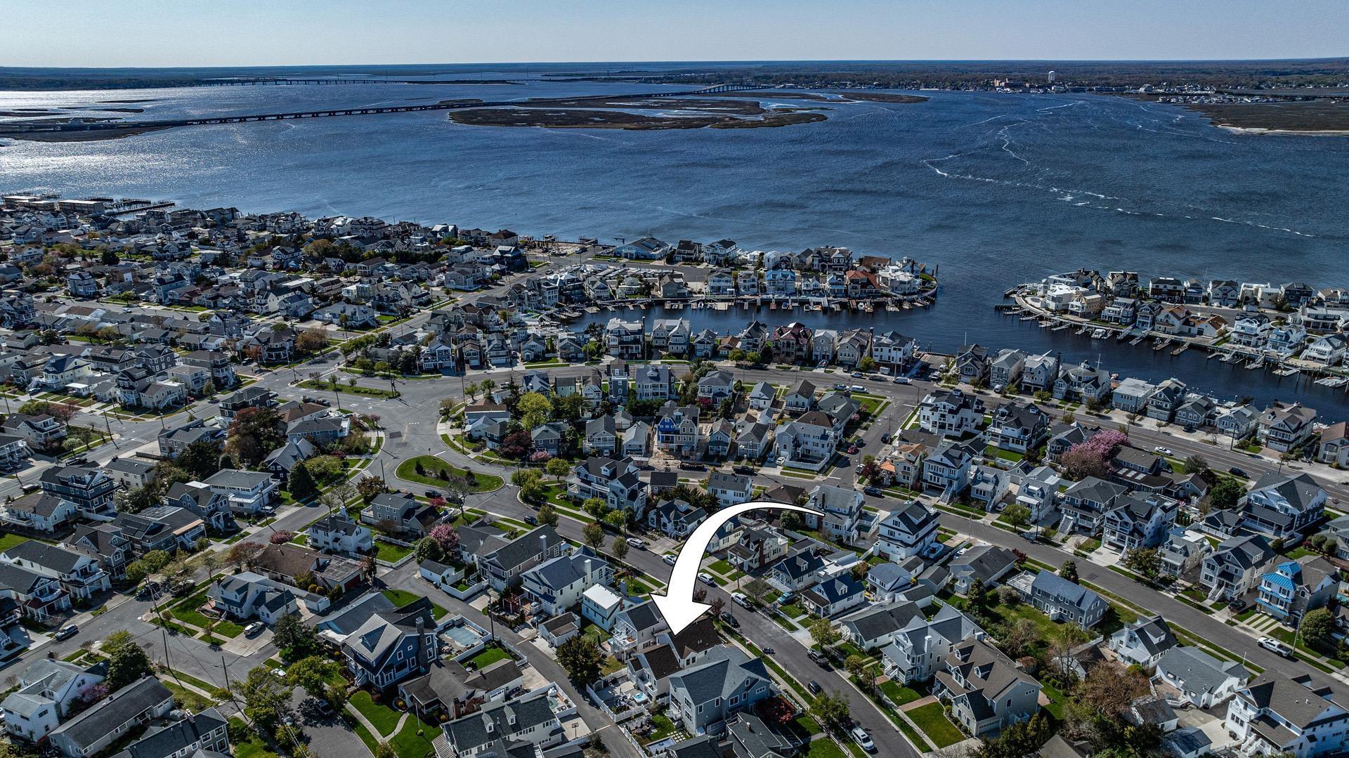 225 West Inlet Road Ocean City, NJ 08226 - Photo 45 of 56 an aerial view of house with yard