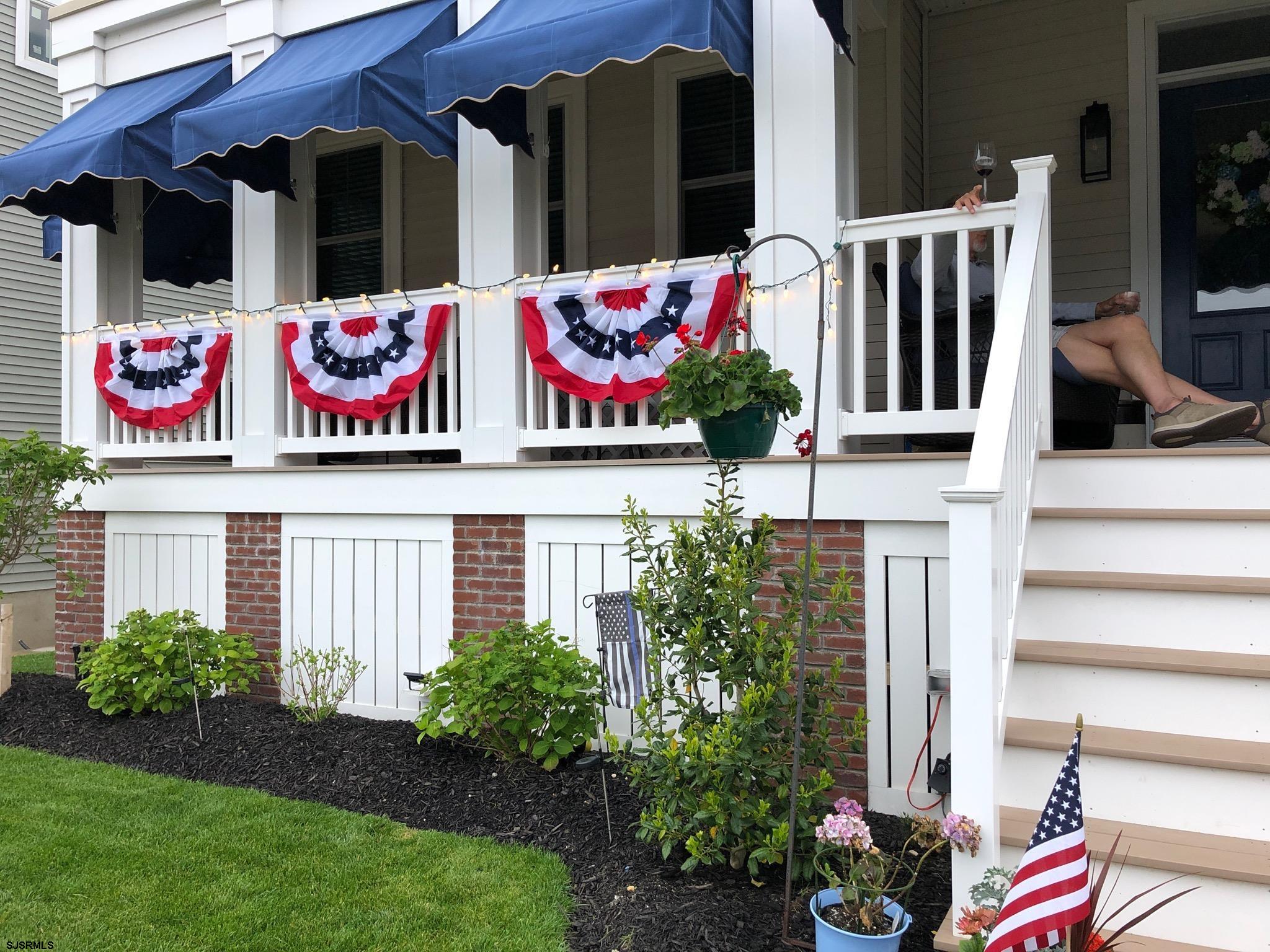 225 West Inlet Road Ocean City, NJ 08226 - Photo 55 of 56 a street sign on the side of building