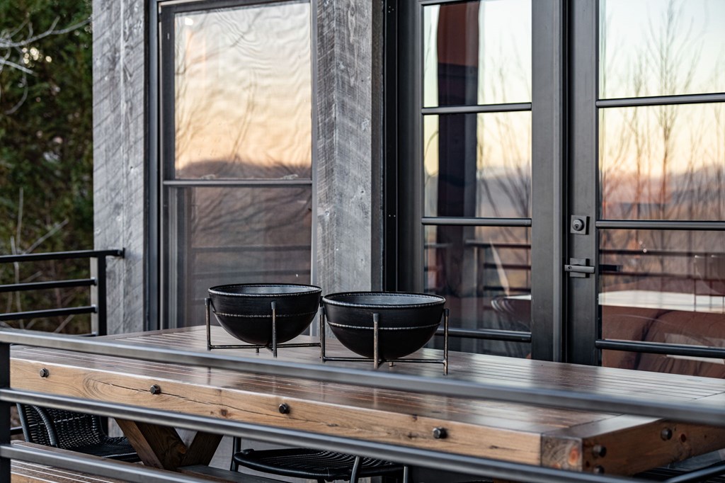799 Bruce Mountain Road Morganton, GA 30560 - Photo 27 of 48 a view of kitchen with furniture and large window