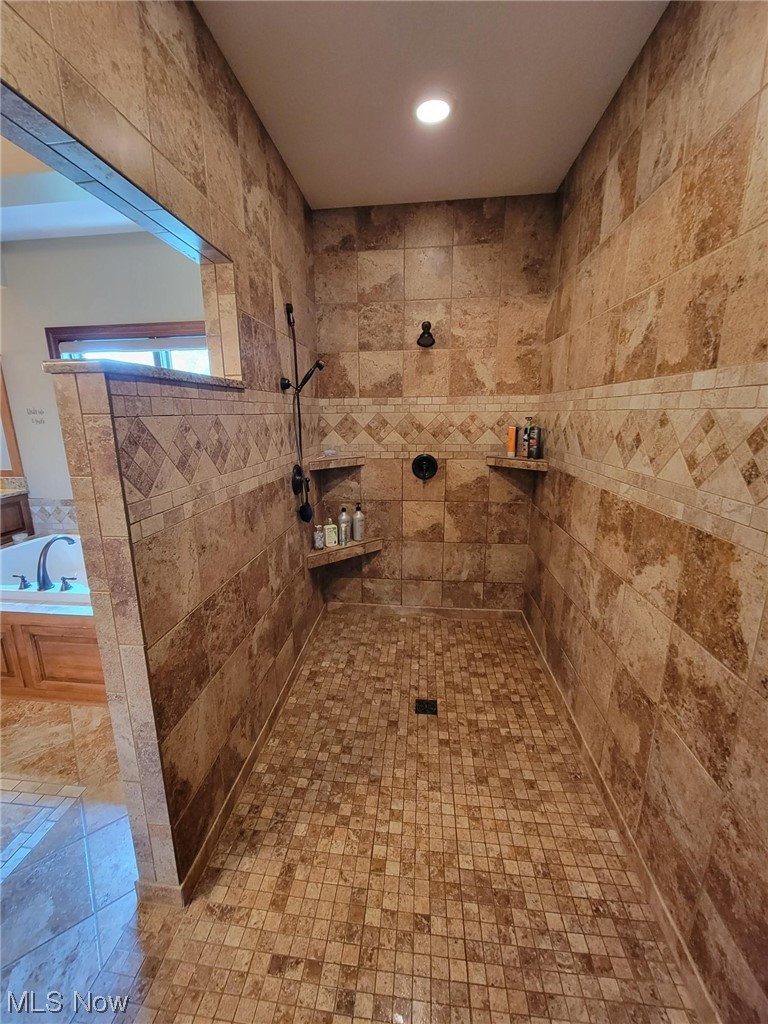 3413 Heyl Road Wooster, OH 44691 - Photo 17 of 30 ...And large open shower.