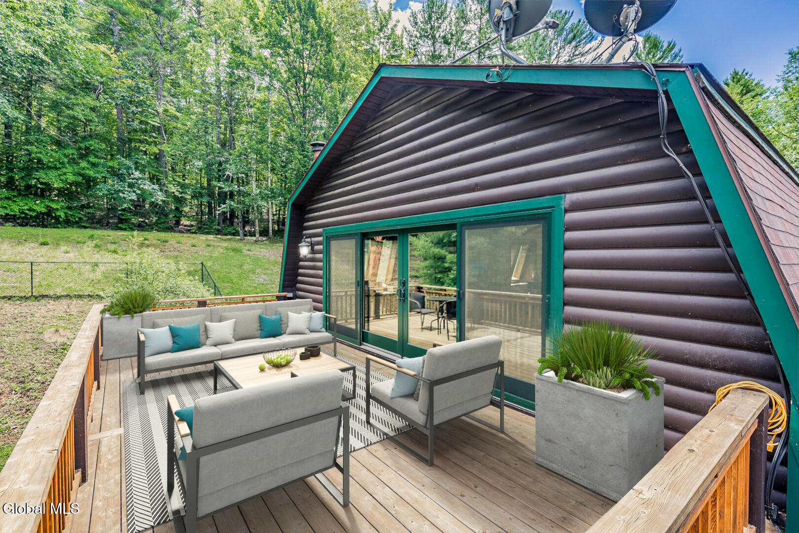 1532 South Shore Road Edinburg, NY 12835 - Photo 23 of 30 Primary Bedroom Deck