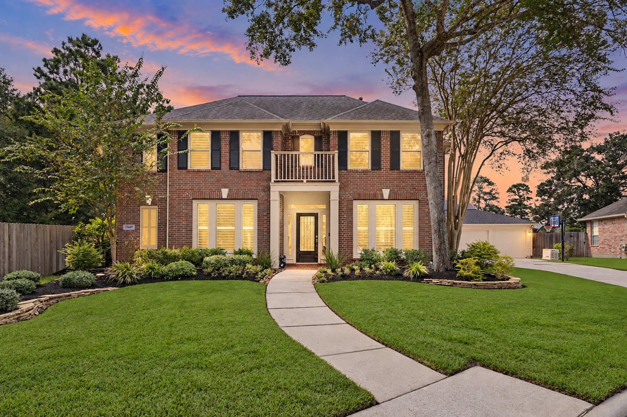 14938 Codys Run Cypress, TX 77429 - Photo 1 of 50 This beautiful traditional Home is located in Longwood Village and has 4-bedrooms and 3.5-bathrooms. The private backyard is complete with a swimming pool, hot tub, covered patio and bar/deck area with no rear neighbors. The red brick, white trim and black shutters give this home a southern living charm.