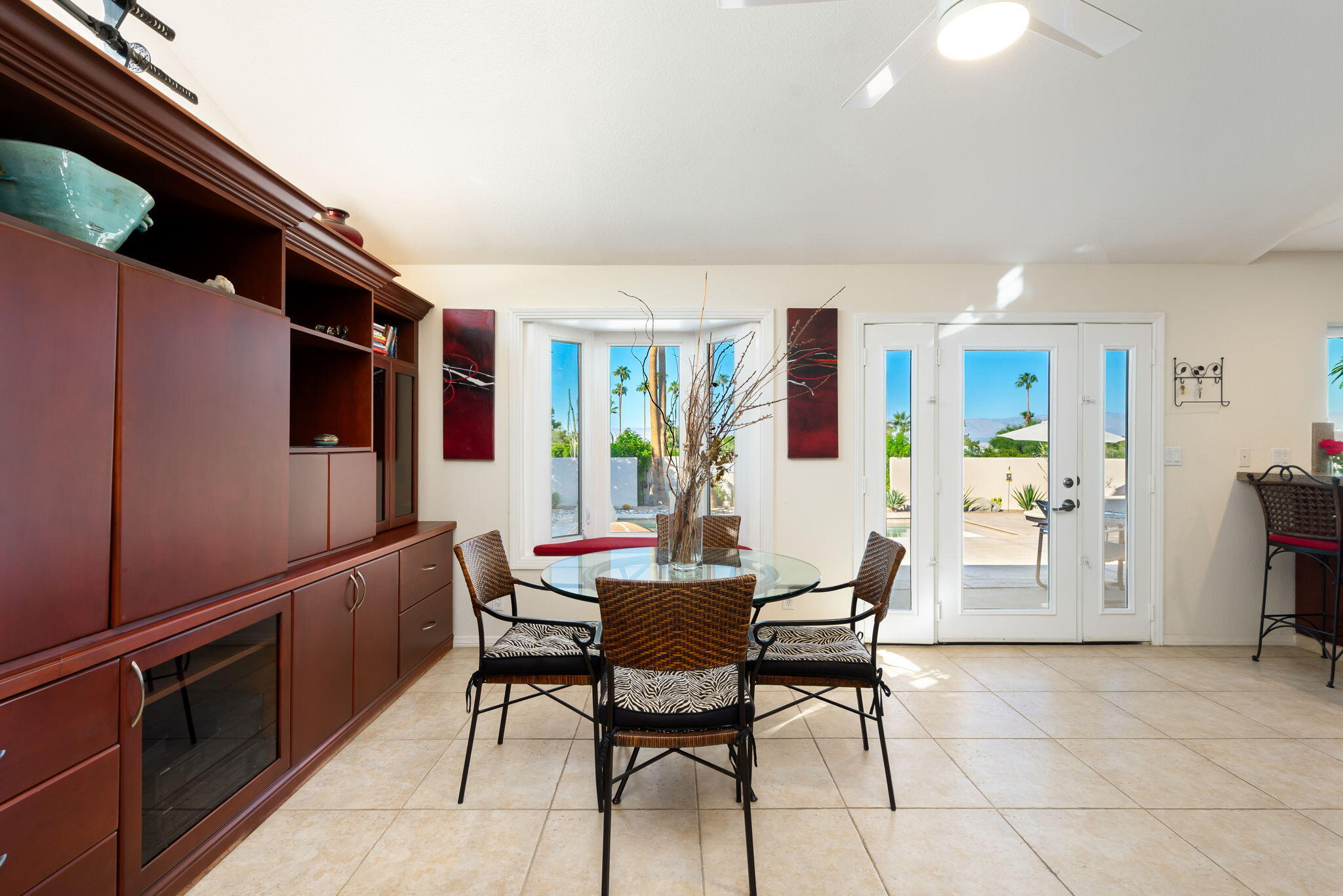 73535 Haystack Road Palm Desert, CA 92260 - Photo 26 of 47 a dining room with furniture and window